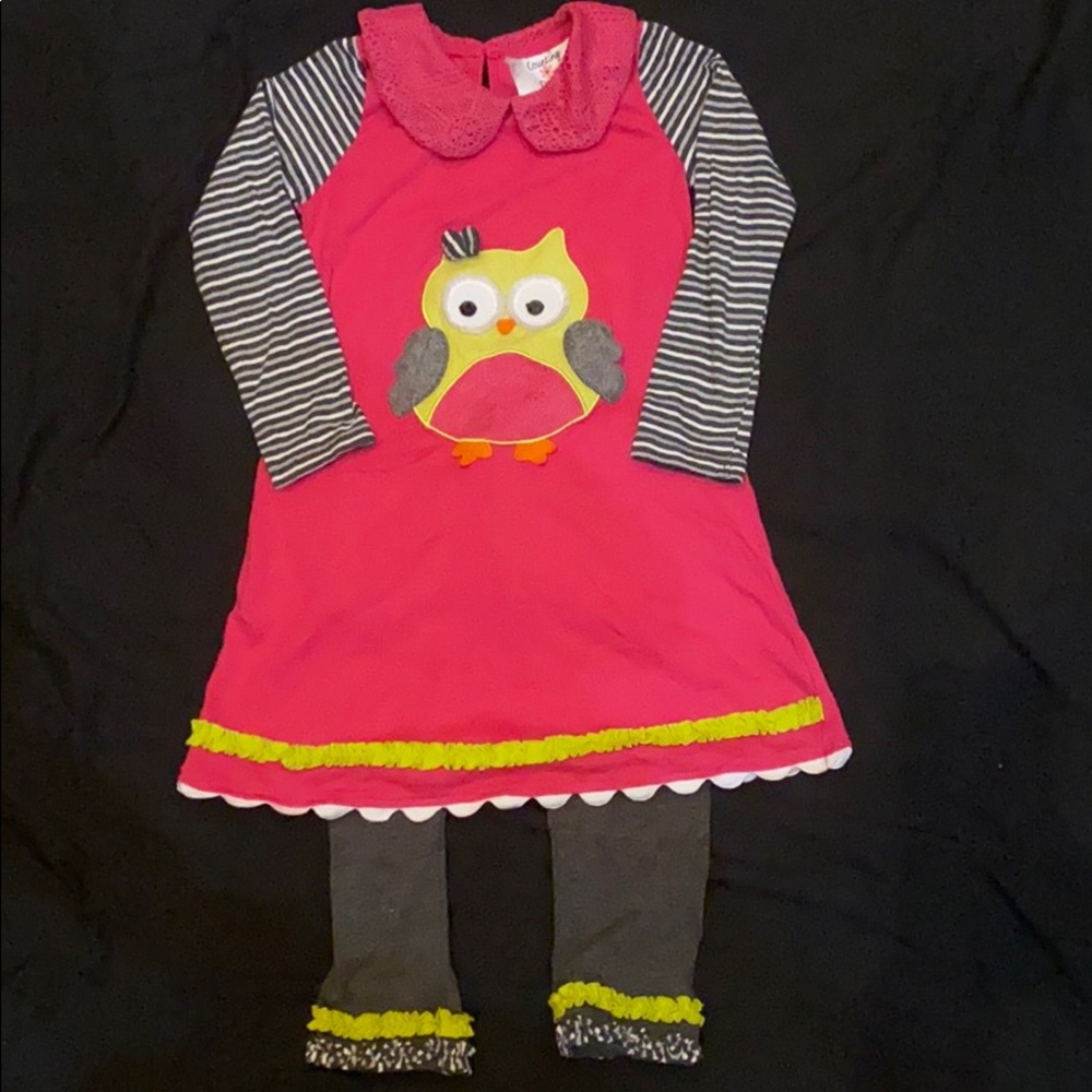 Counting Daisies owl outfit